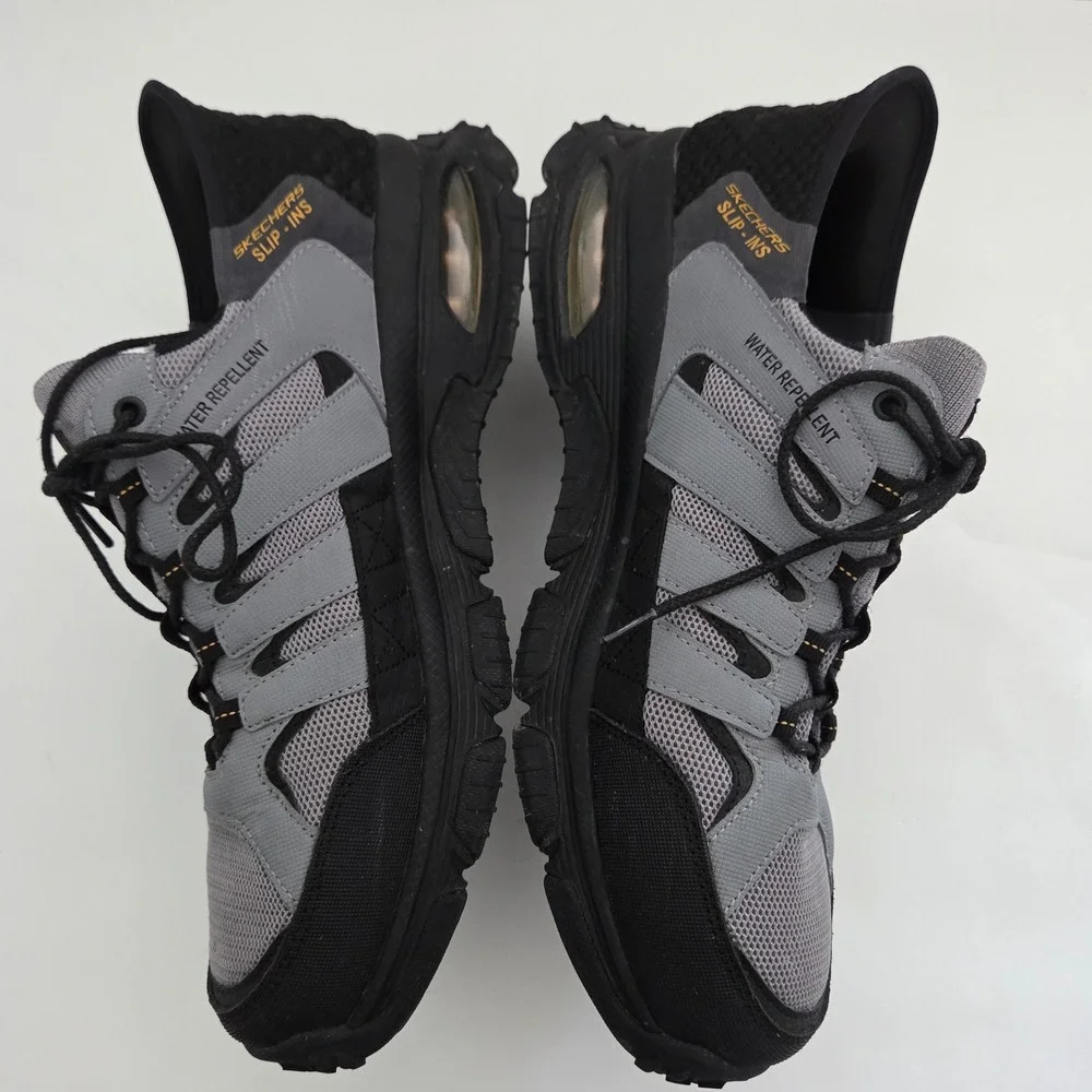 Skechers Slip-ins Skech-Air Envoy Emissary 237322 Gray Black Water Repellent 12